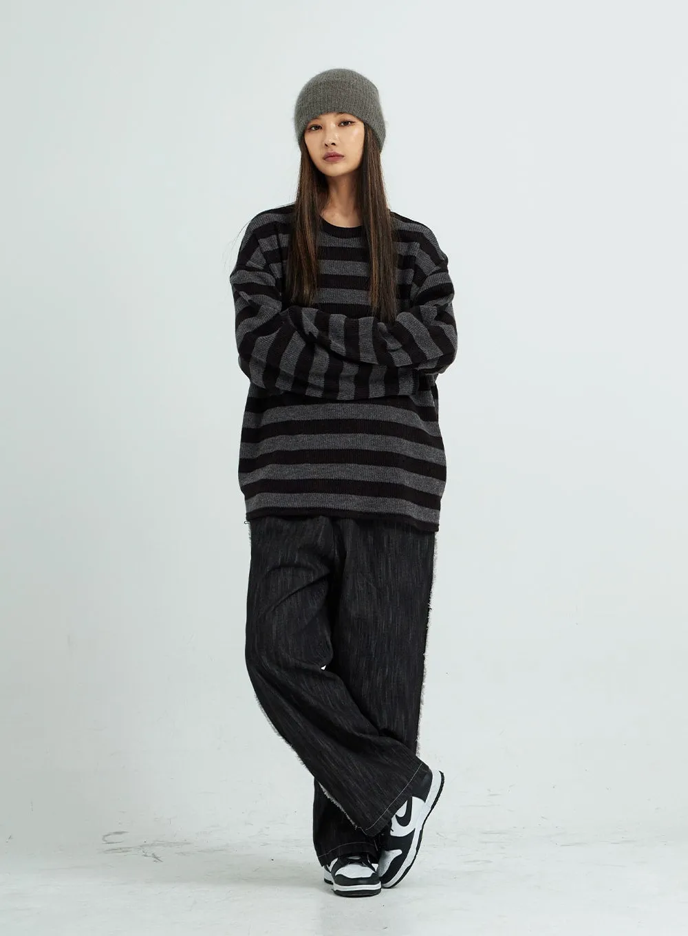 Cutting Bending Wide Pants CS15 sold by Lewkin product image thumbnail 3