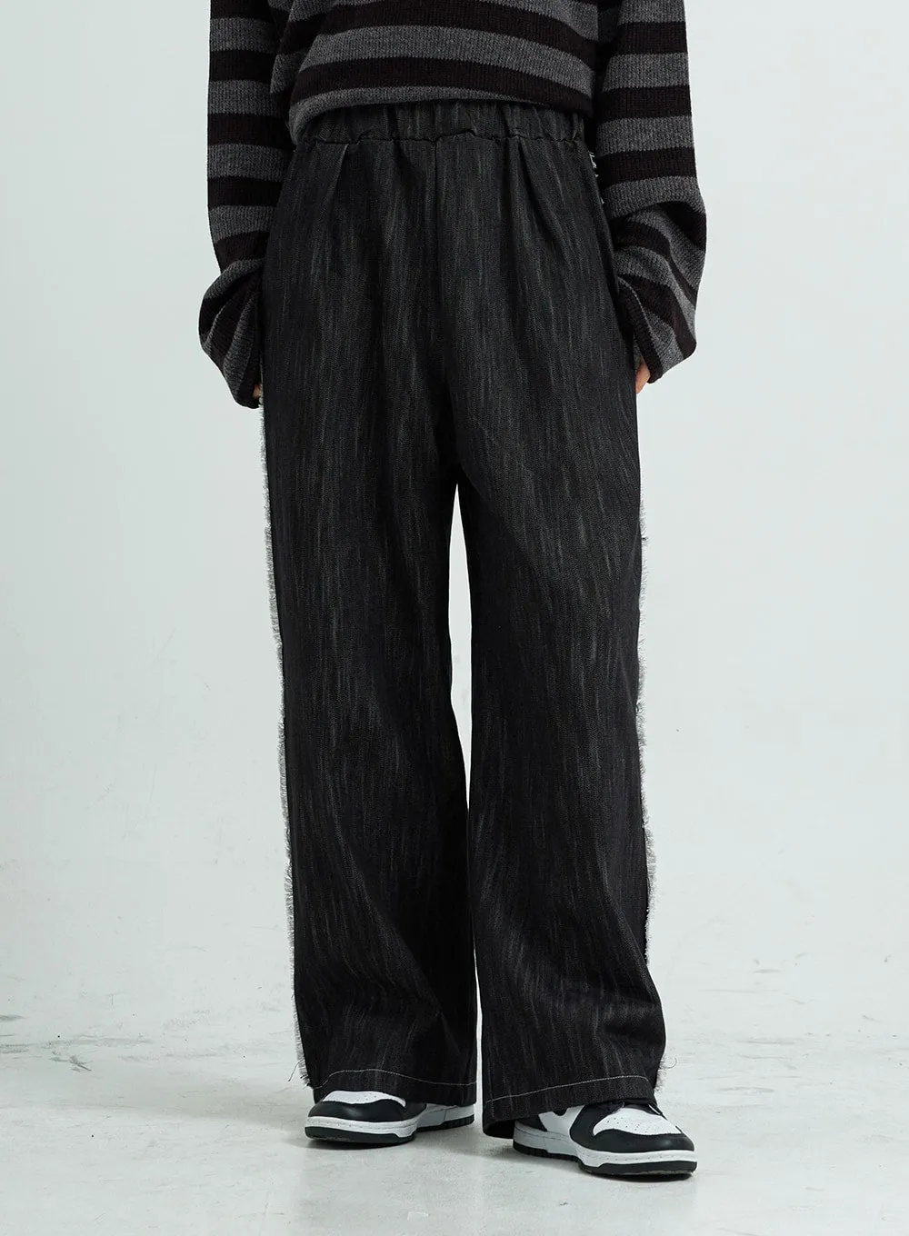 Cutting Bending Wide Pants CS15 sold by Lewkin product image thumbnail 2