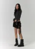 Strap Mini Skirt CD318 sold by Lewkin