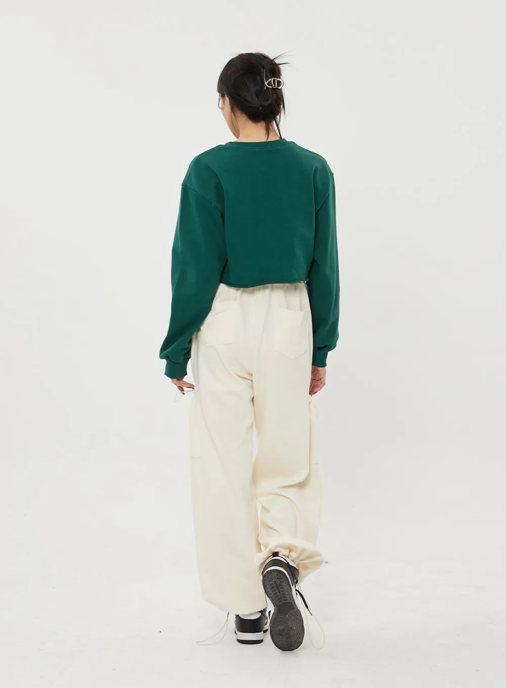 Drawstring Pocket Track Pants BF316 sold by Lewkin product image thumbnail 5