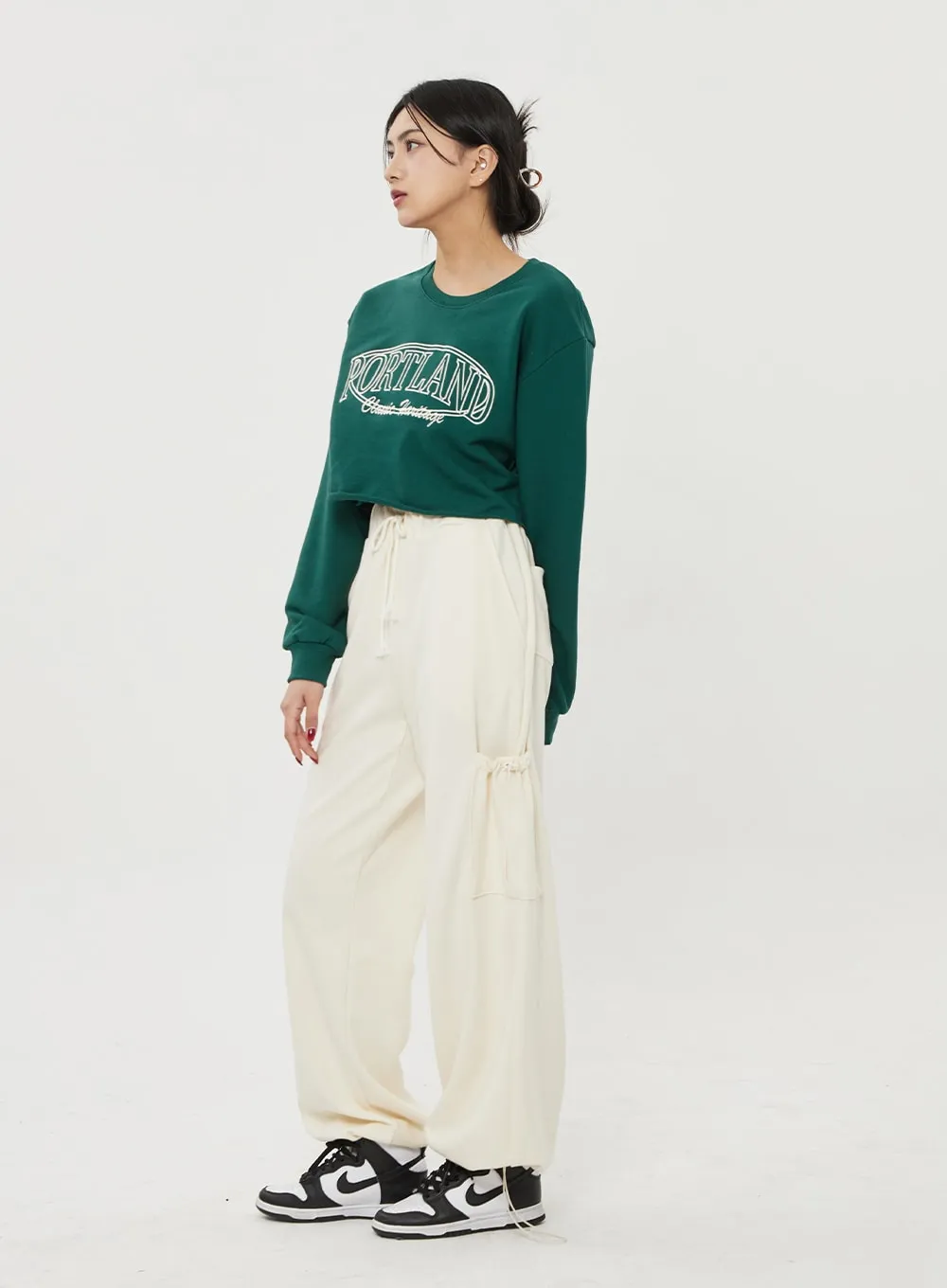 Drawstring Pocket Track Pants BF316 sold by Lewkin product image thumbnail 4