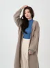 Angora V-Neck No Button Long Cardigan IO12 sold by Lewkin