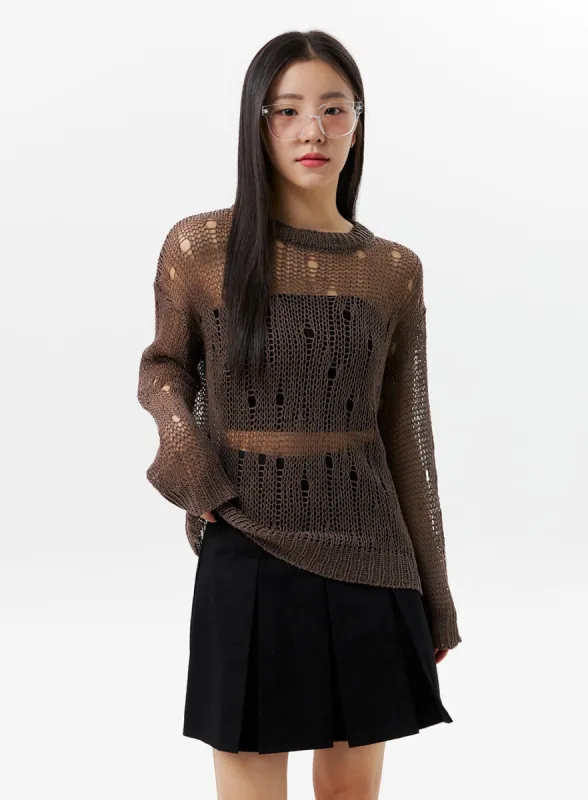 Crochet Sweater OG303 sold by Lewkin