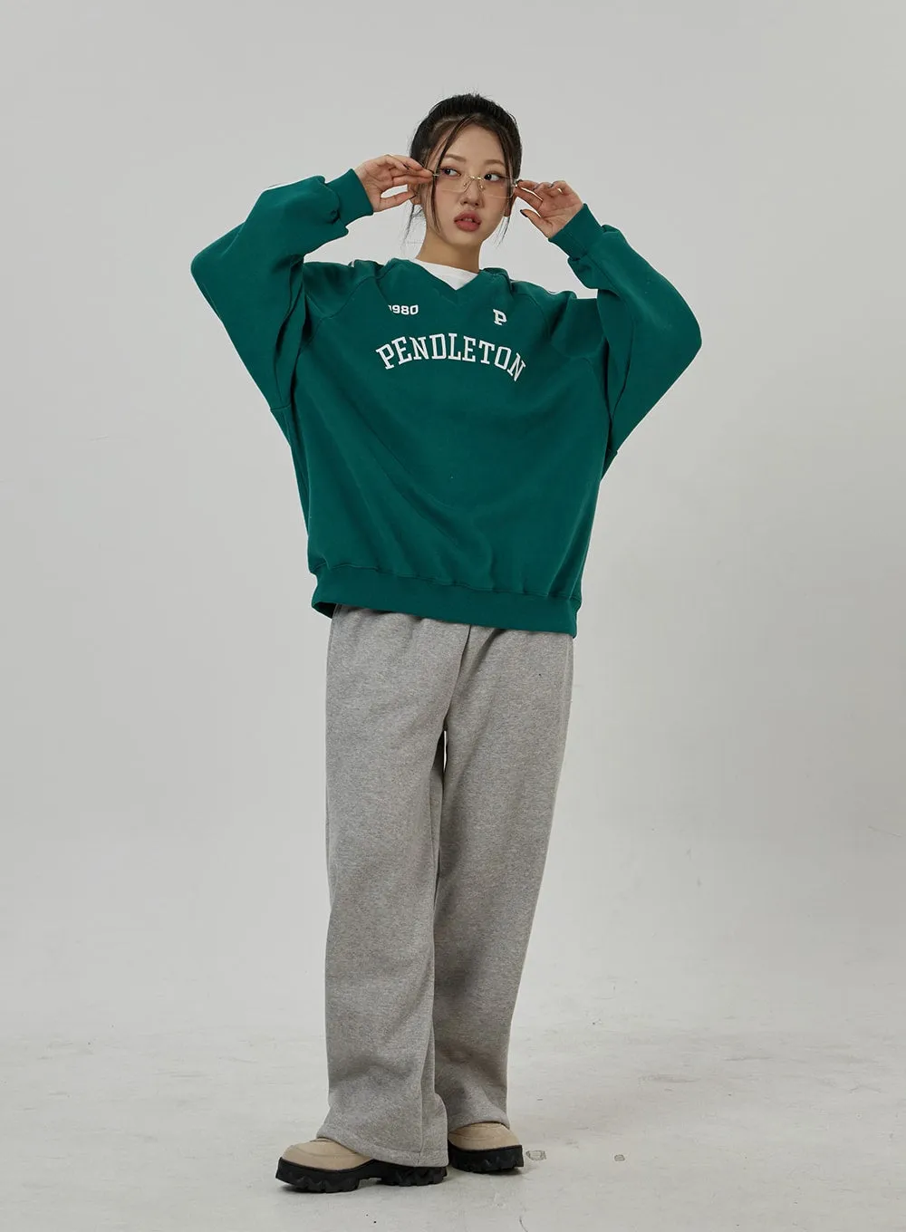 Wide Leg Track Pants Unisex CD21 sold by Lewkin product image thumbnail 3