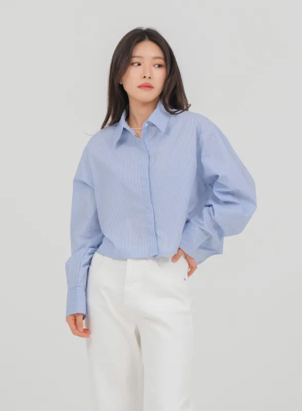 Stripped Shirt U2202 sold by Lewkin