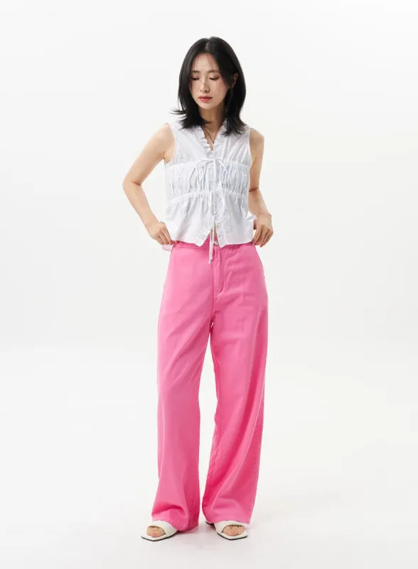 Color Cotton Pants OL313 sold by Lewkin