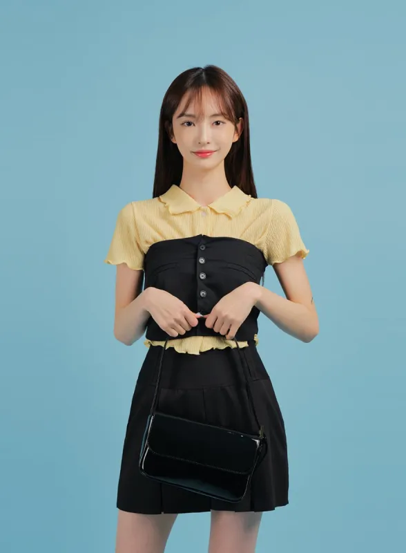 Tailored Pant Design Tube Top BA27 sold by Lewkin