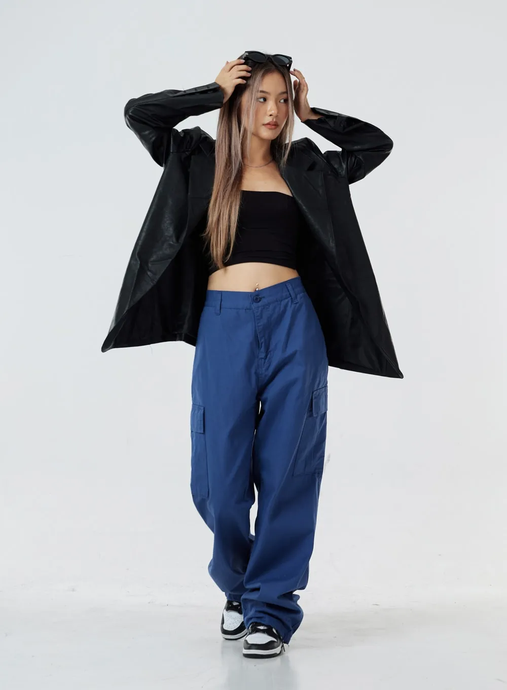 String Cargo Pants Unisex CS02 sold by Lewkin