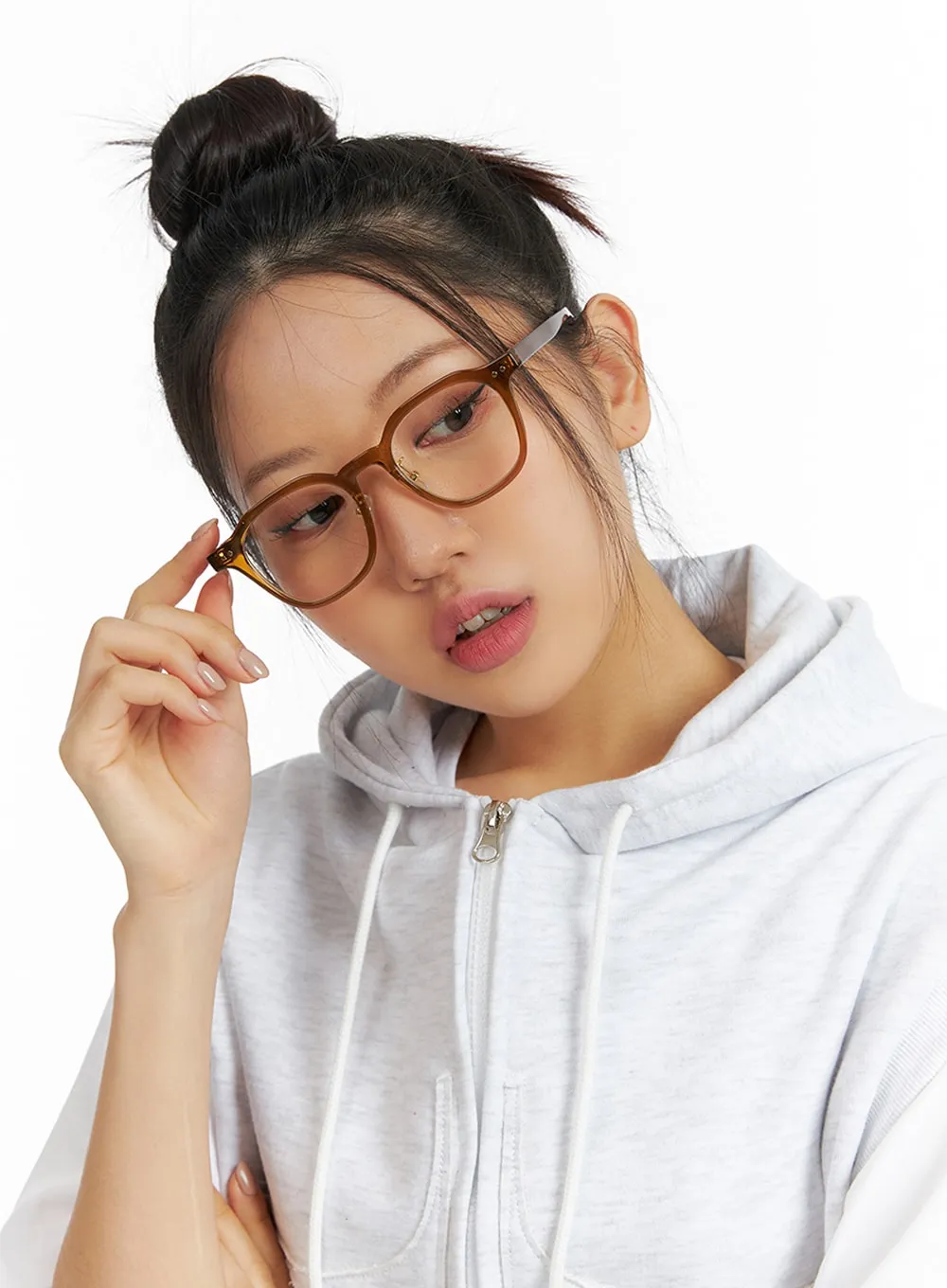 Colored Square Glasses IF421 sold by Lewkin