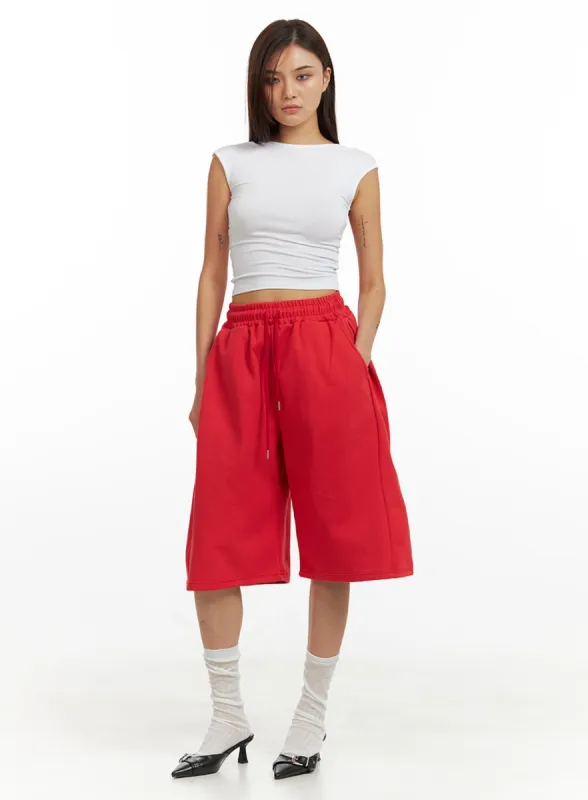 Cotton Sweat Shorts (UNISEX) IU419 sold by Lewkin