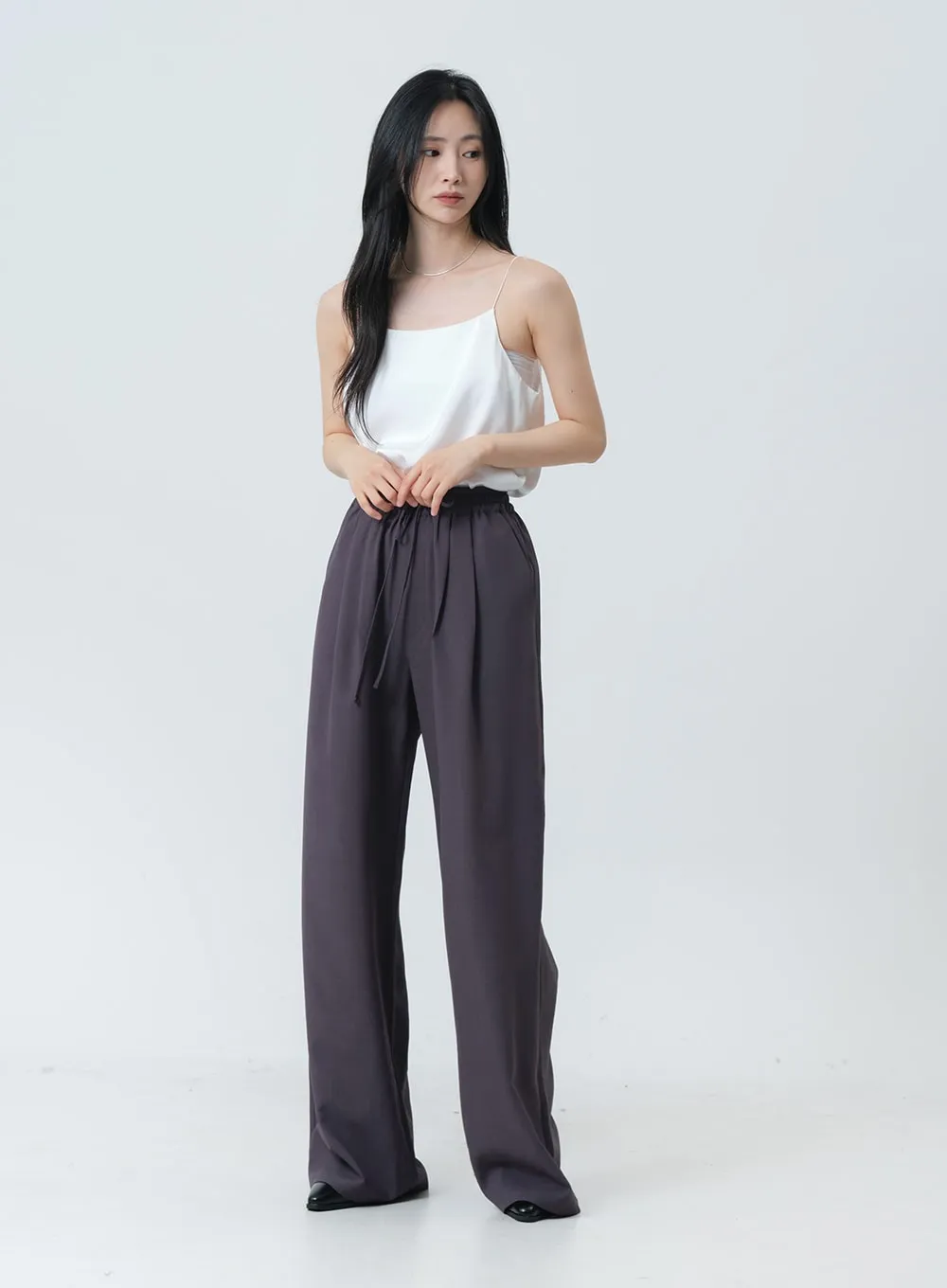 Loose Fit Satin Cami Top OY18 sold by Lewkin product image thumbnail 3