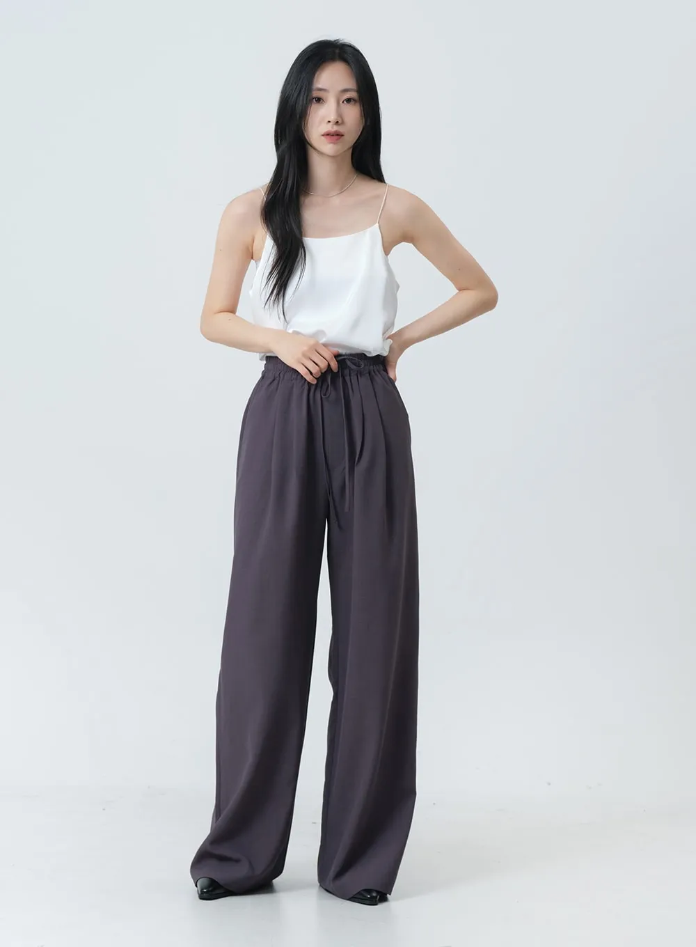 Loose Fit Satin Cami Top OY18 sold by Lewkin product image thumbnail 5