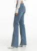 High Waist Cropped Straight Leg Jeans CJ425 sold by Lewkin