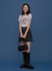 A-line Mini Skirt CA04 sold by Lewkin