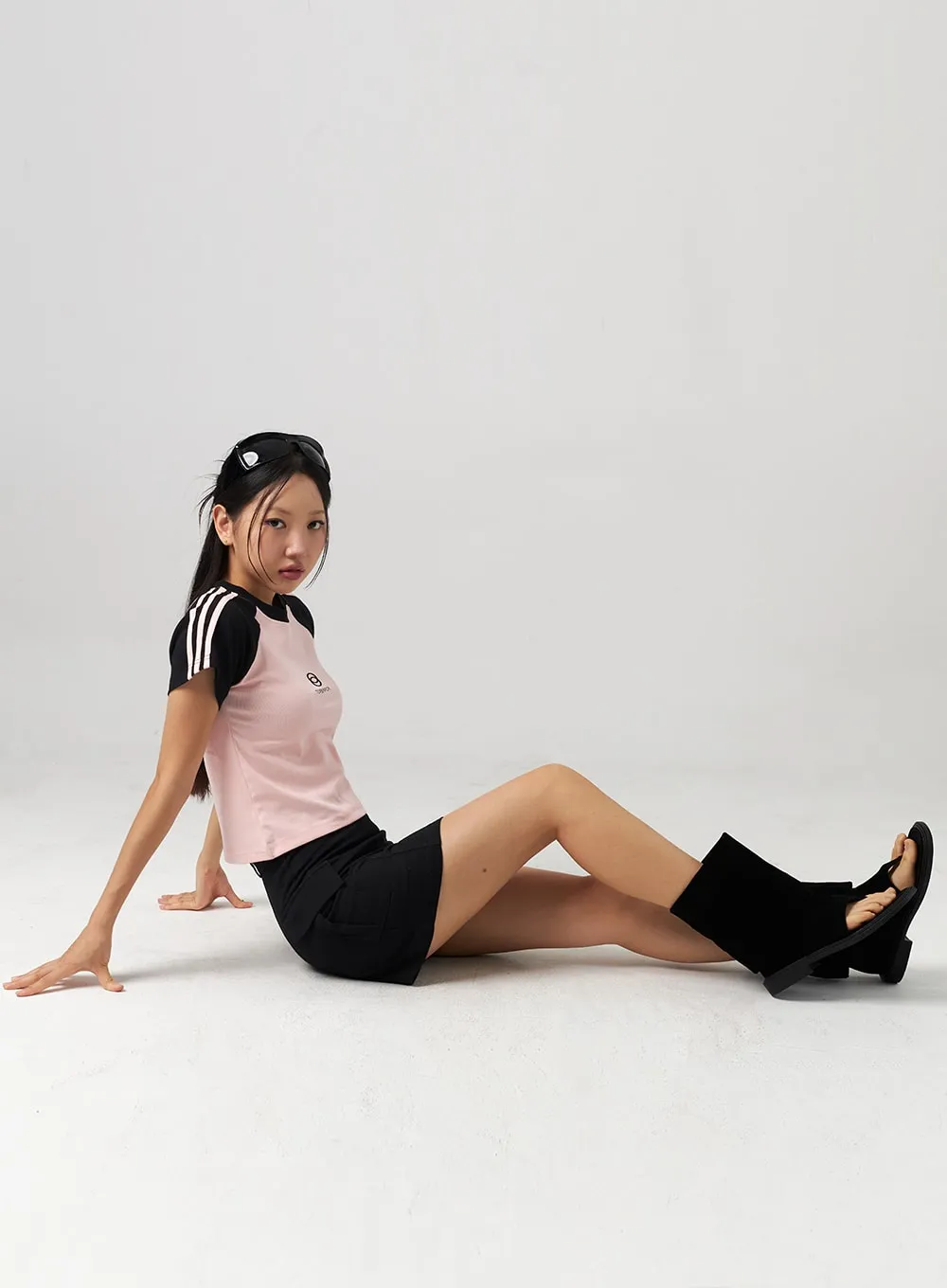 Mini Cargo Skirt CL307 sold by Lewkin