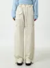 Drawstring Waist Wide Cargo Pants CU13 sold by Lewkin