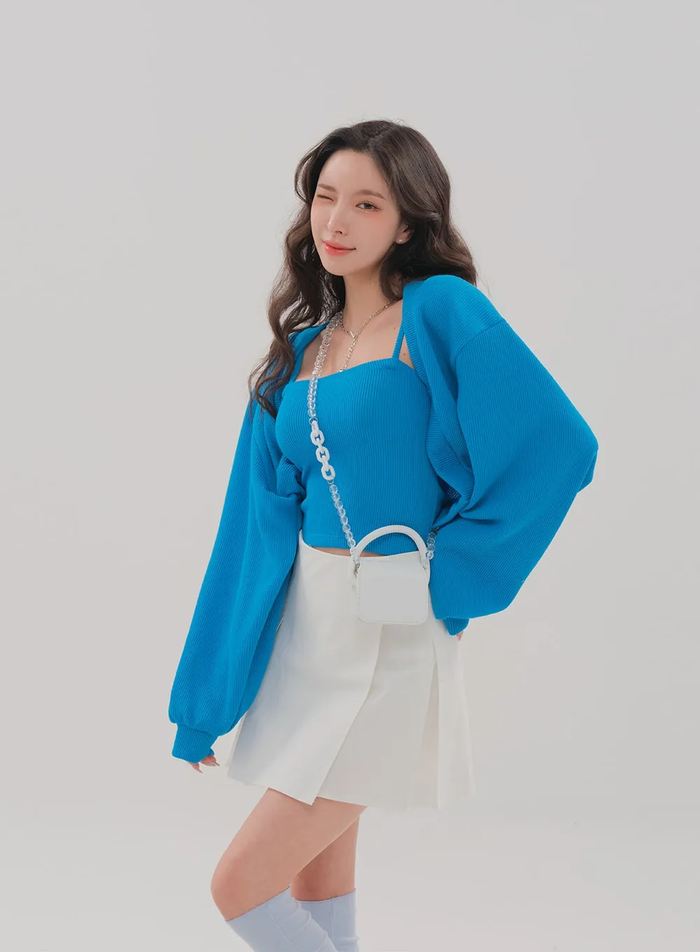 Sleeveless Strap Top BM7 sold by Lewkin product image thumbnail 4