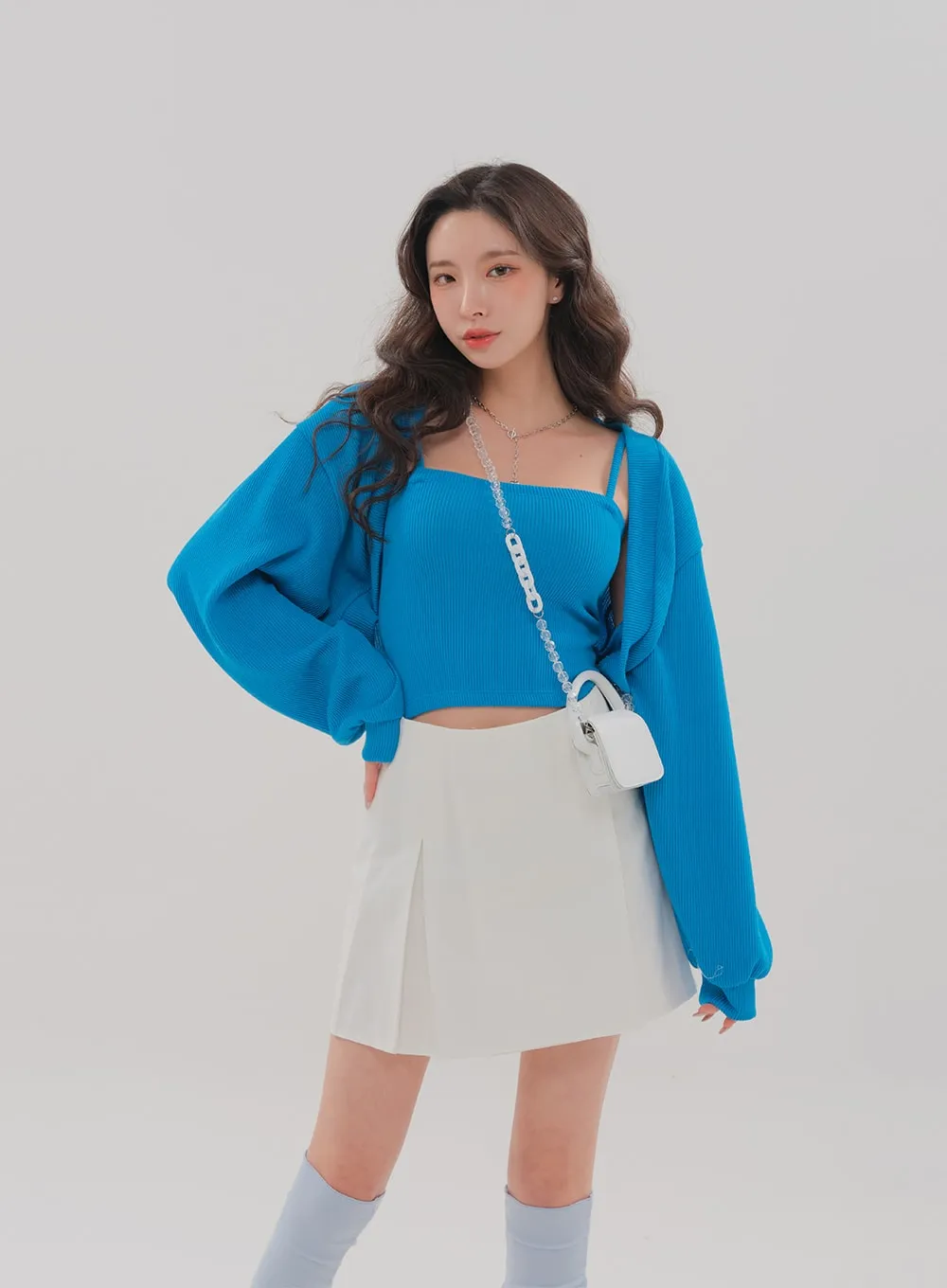 Sleeveless Strap Top BM7 sold by Lewkin product image thumbnail 3