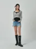 Scoop Neck Cropped Top IF315 sold by Lewkin