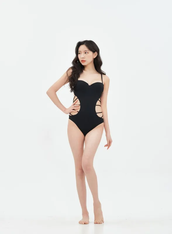 Whale Tail One Piece Swimsuit SM5 sold by Lewkin