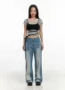 Acubi Tie-Waist Crop Tank Top CY403 sold by Lewkin