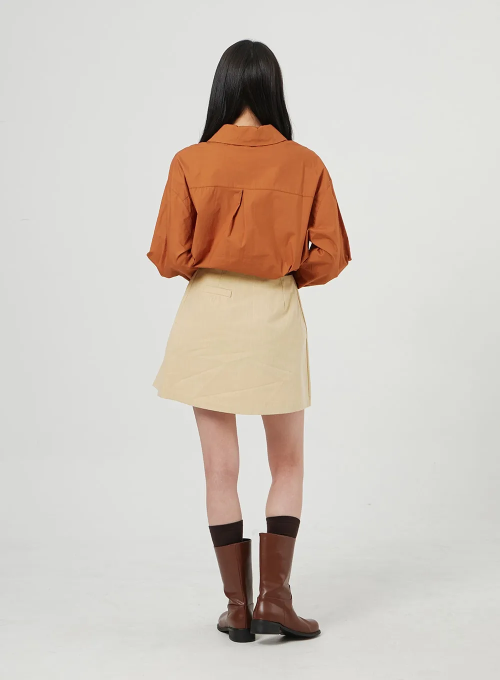 Oversized Color Shirt OF324 sold by Lewkin product image thumbnail 3