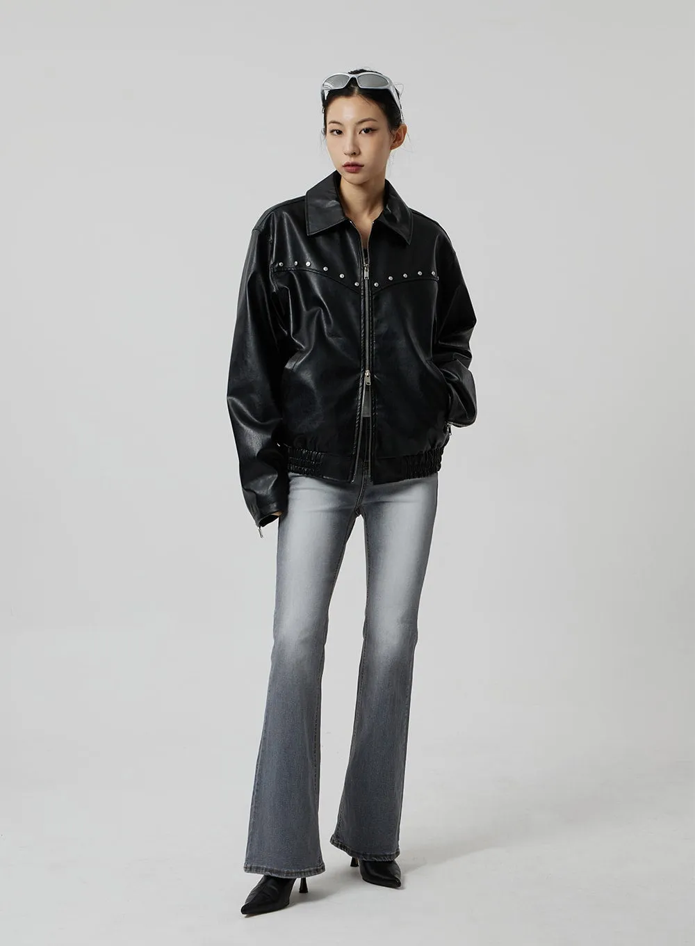 Slim Fit Bootcut Jeans CF307 sold by Lewkin