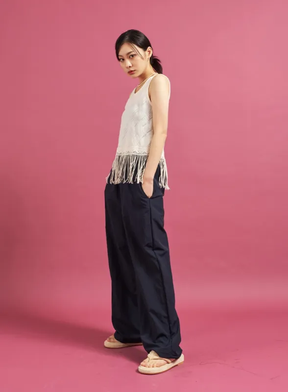 Nylon Banded Pants CJ28 sold by Lewkin
