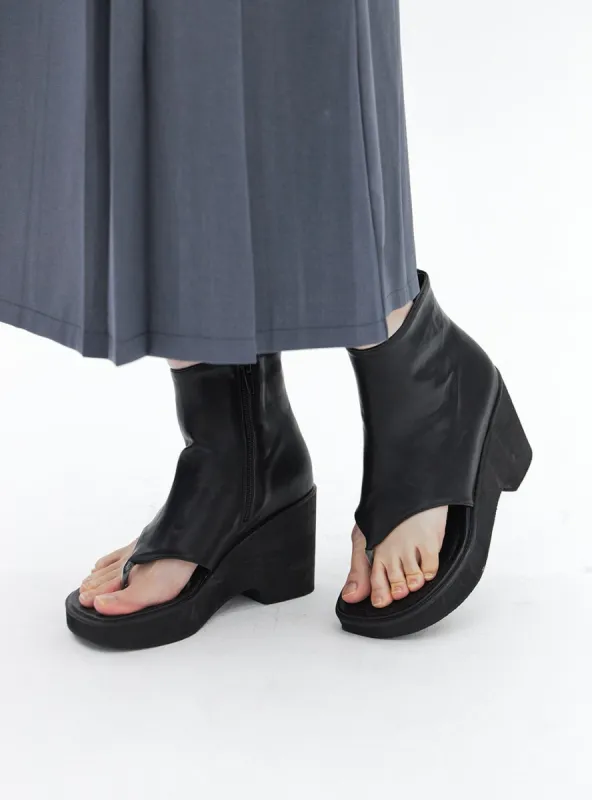 Open Toe Ankle Boots BA318 sold by Lewkin