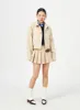 Button Cropped Jacket CM321 sold by Lewkin