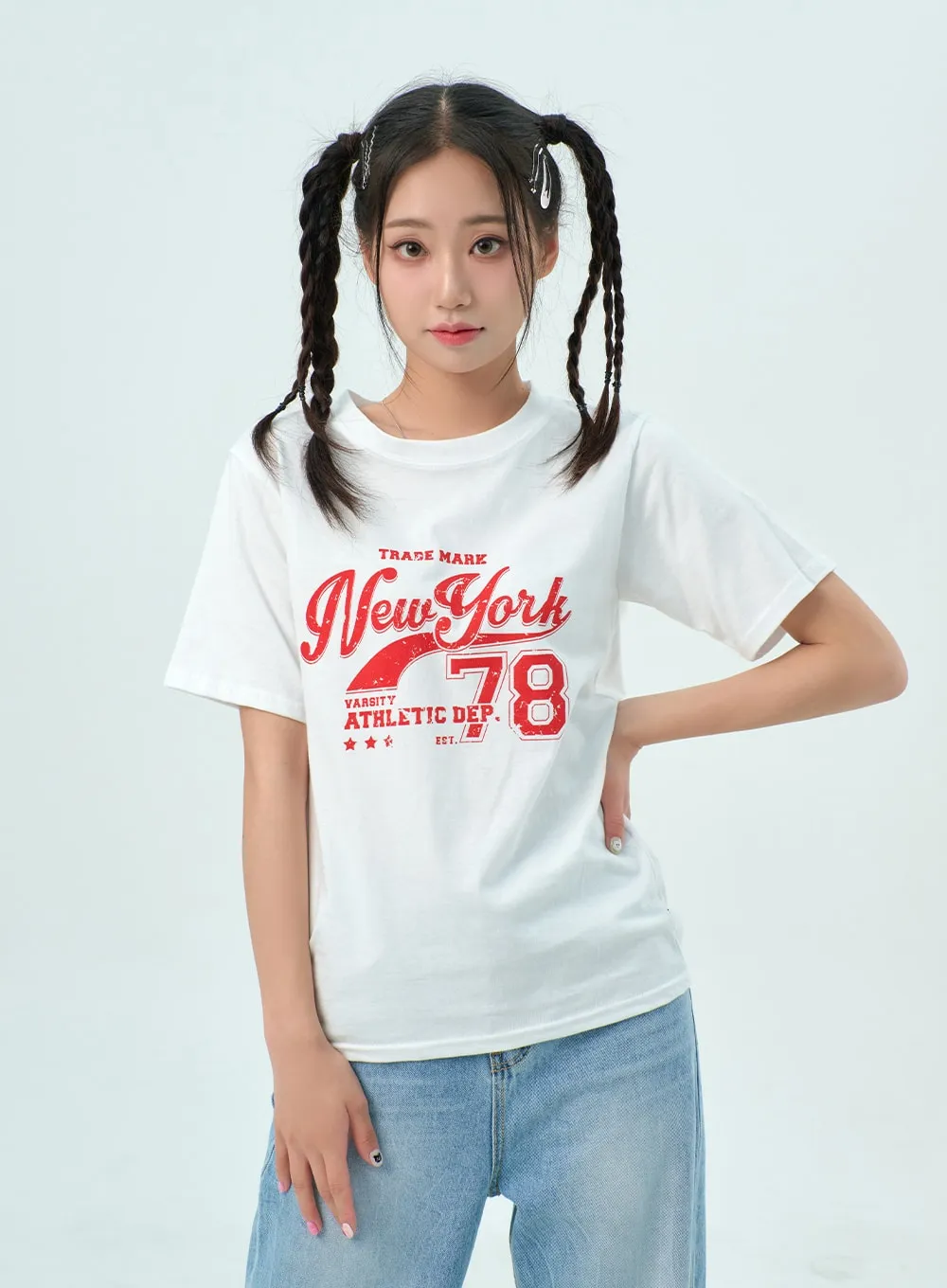 New York Graphic Tee BY322 sold by Lewkin