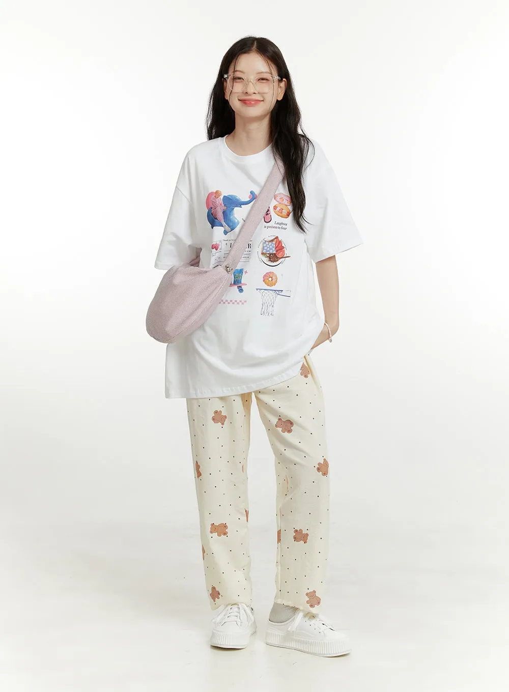 Metallic Crossbody Bag OU418 sold by Lewkin product image thumbnail 4