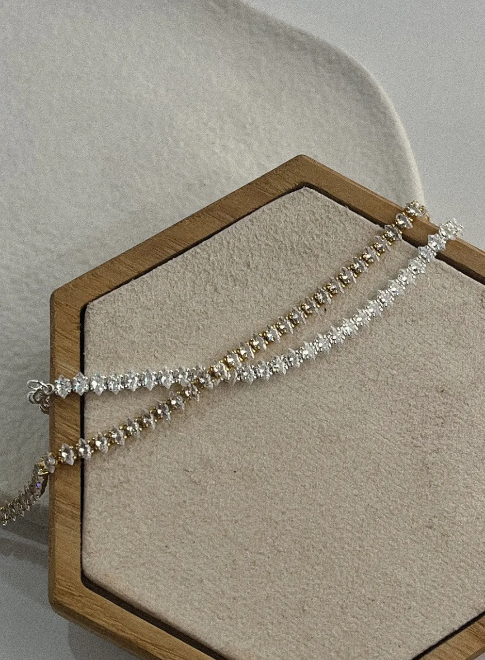 All Square Cubic Bracelet IL411 sold by Lewkin product image thumbnail 3