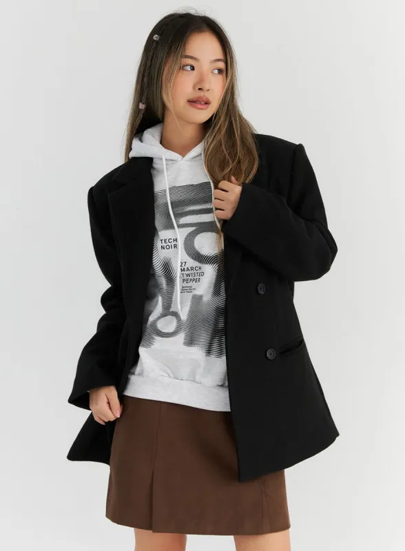 Oversized Midi Tailored Jacket CN313 sold by Lewkin