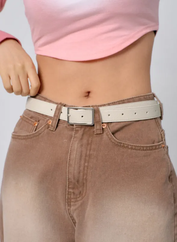 Square Buckle Belt BJ331 sold by Lewkin