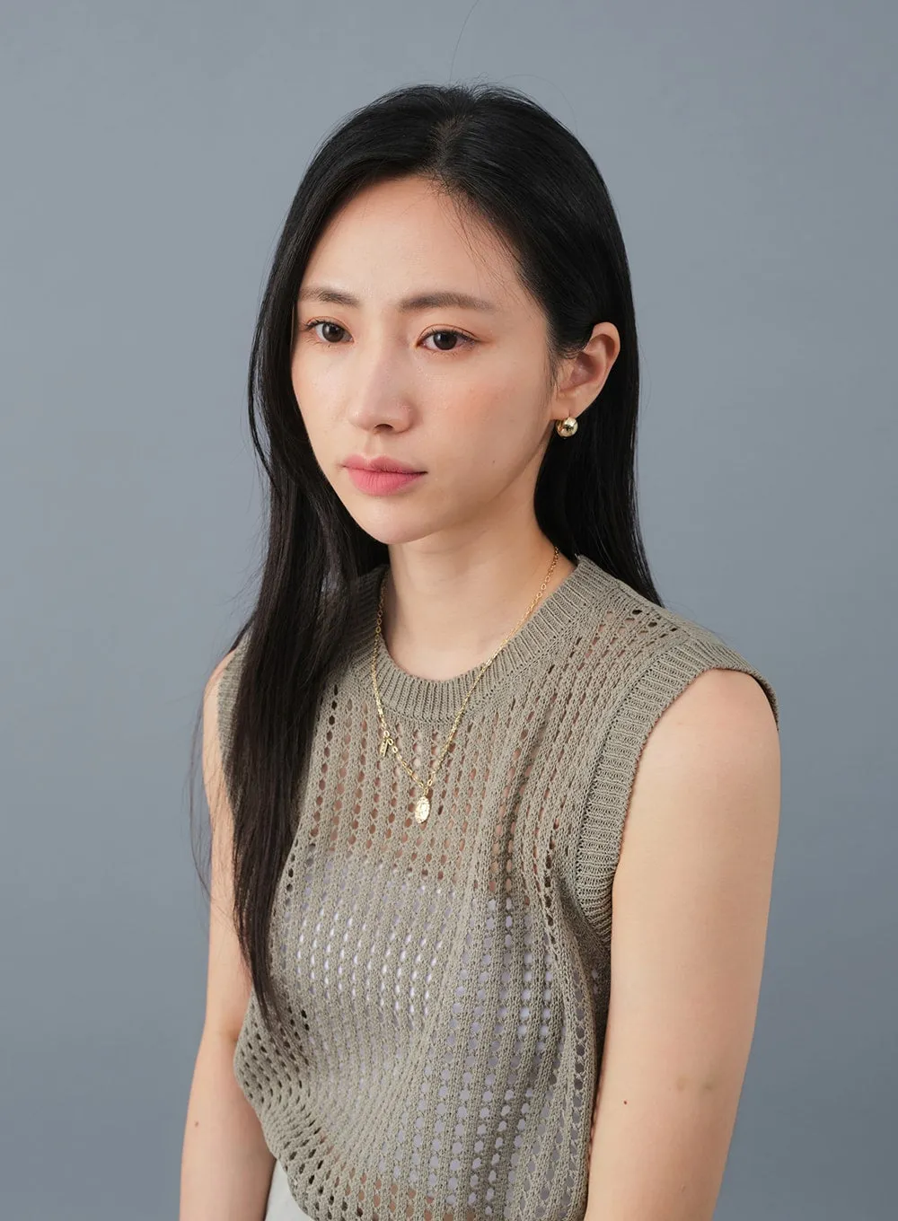 Simple Mini Ball Earrings OJ02 sold by Lewkin product image thumbnail 3