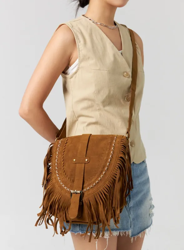 Fringe Crossbody Bag CG301 sold by Lewkin