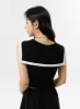Sailor Collar Knit Top OL318 sold by Lewkin