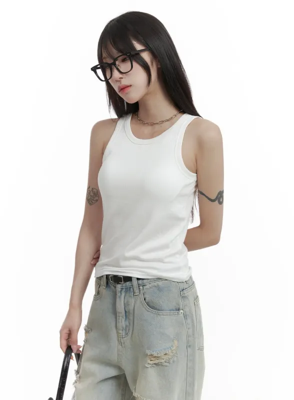 Basic Tank Top CA426 sold by Lewkin