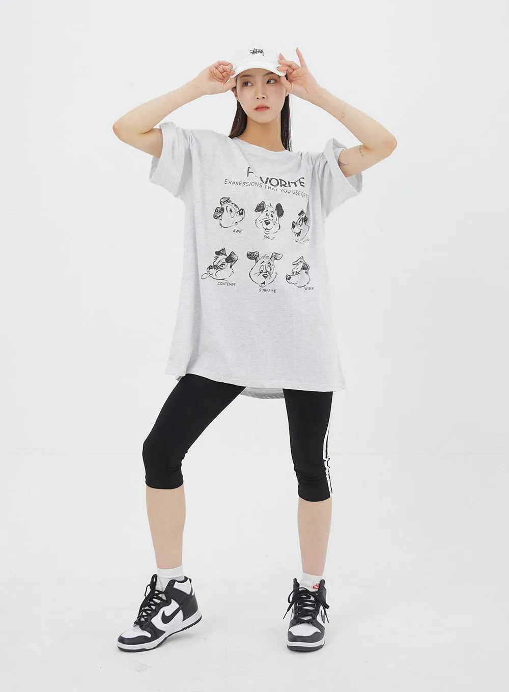 Oversized Cartoon Tee IY325 sold by Lewkin product image thumbnail 3