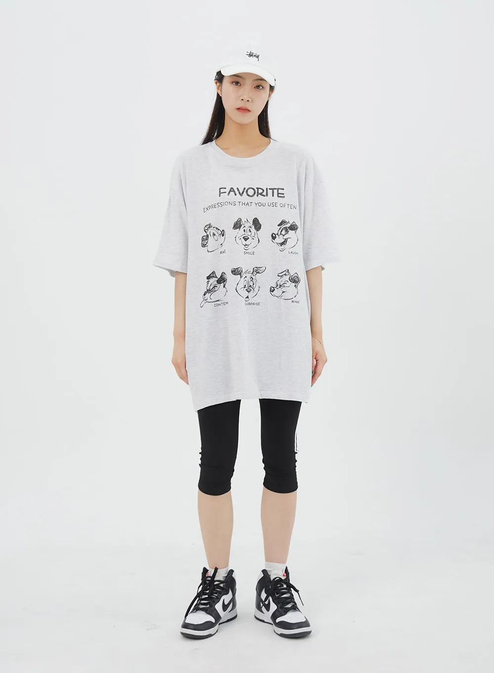 Oversized Cartoon Tee IY325 sold by Lewkin product image thumbnail 5