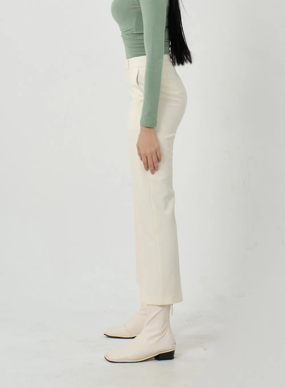 Straight Leg Ankle Tailored Pants ID22 sold by Lewkin product image thumbnail 2
