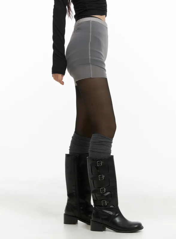 Sheer Spandex Micro Shorts CM421 sold by Lewkin