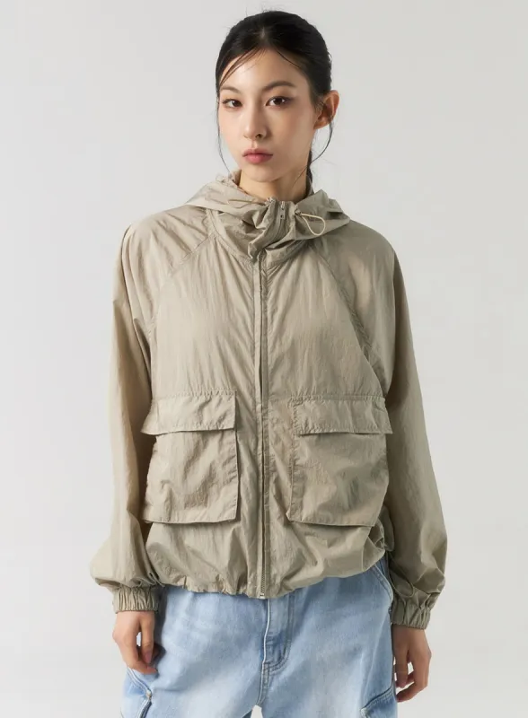 Zip-Up Hoodie Jacket CU322 sold by Lewkin