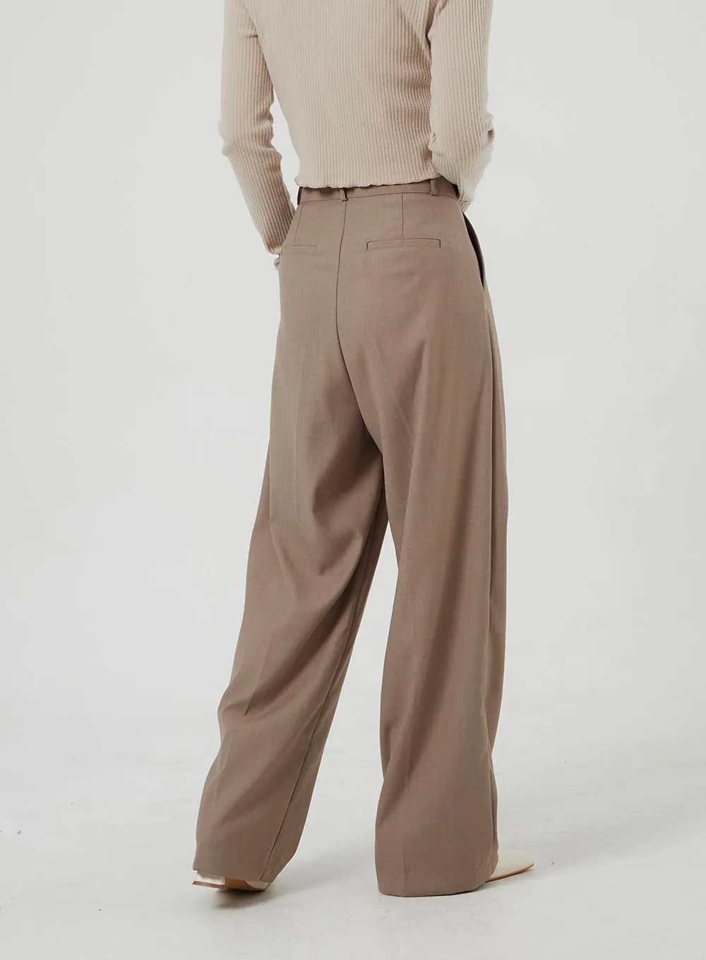 Oversized Tailored Pants OF314 sold by Lewkin product image thumbnail 4