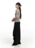 Pintuck Banded Wide Fit Pants CL424 sold by Lewkin