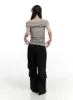 Pintuck Banded Wide Fit Pants CL424 sold by Lewkin