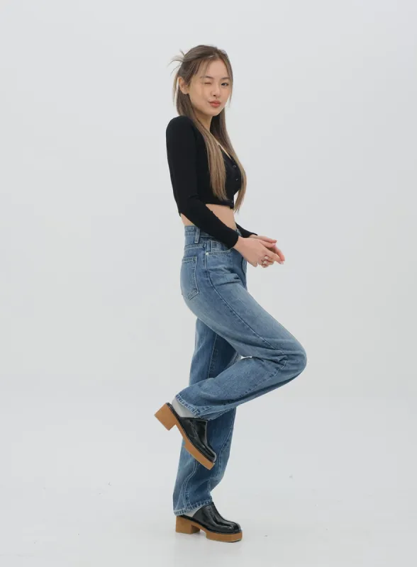 Colorblock Two Tone pants F28 sold by Lewkin