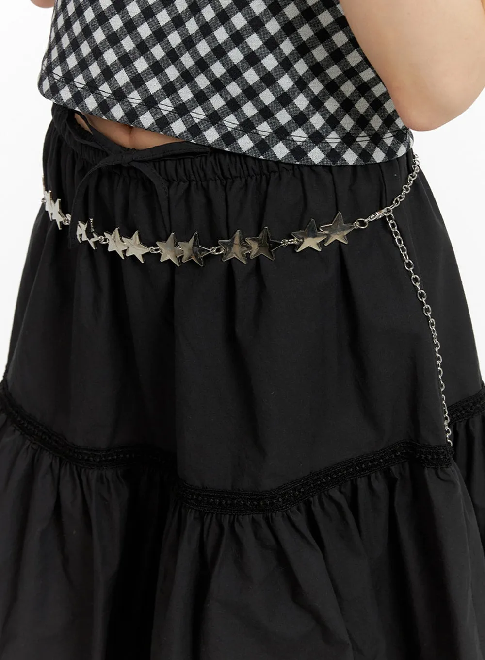 Star Chain Waist Belt IF421 sold by Lewkin