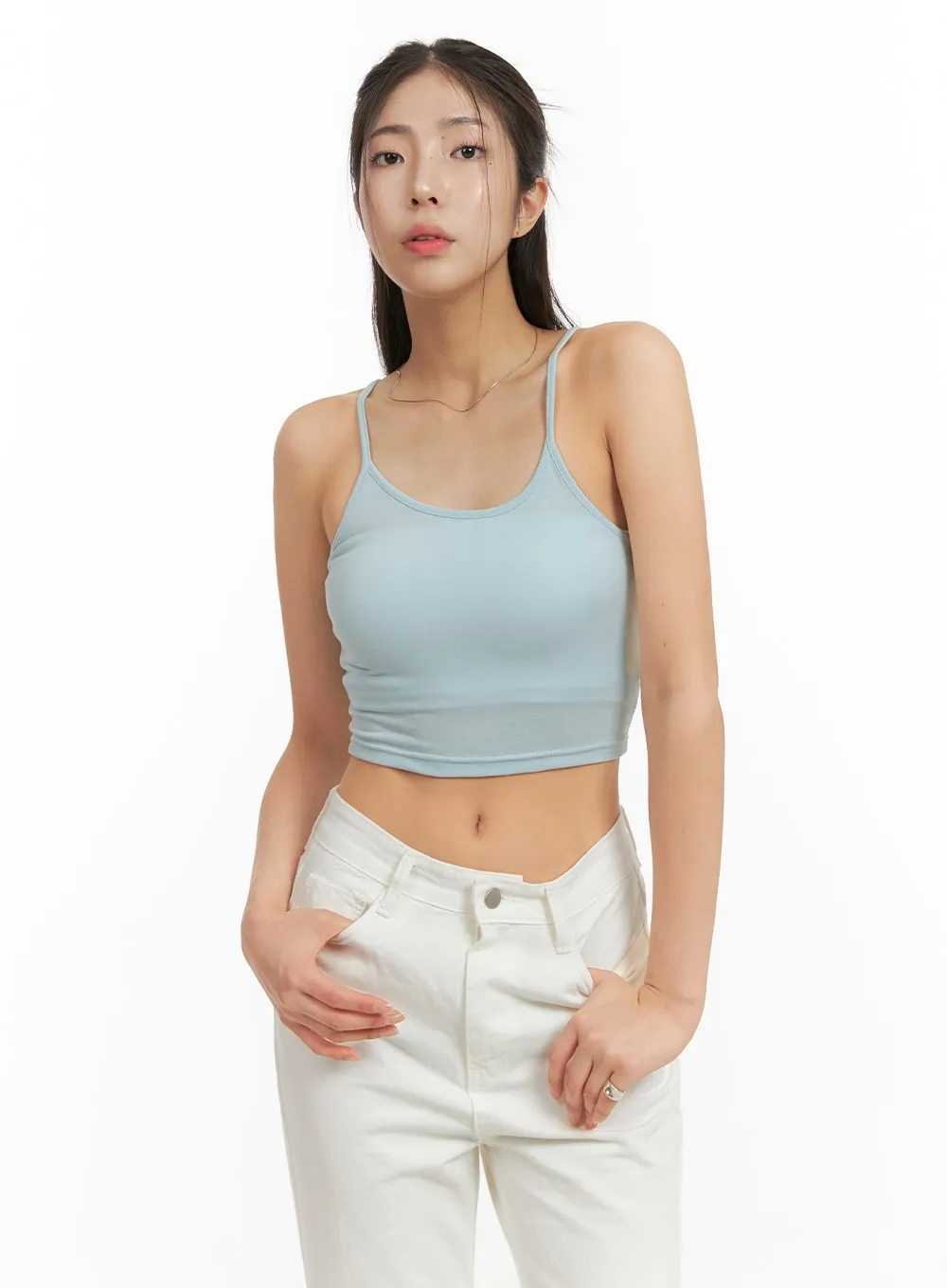 Basic Cami Crop Top OA429 sold by Lewkin